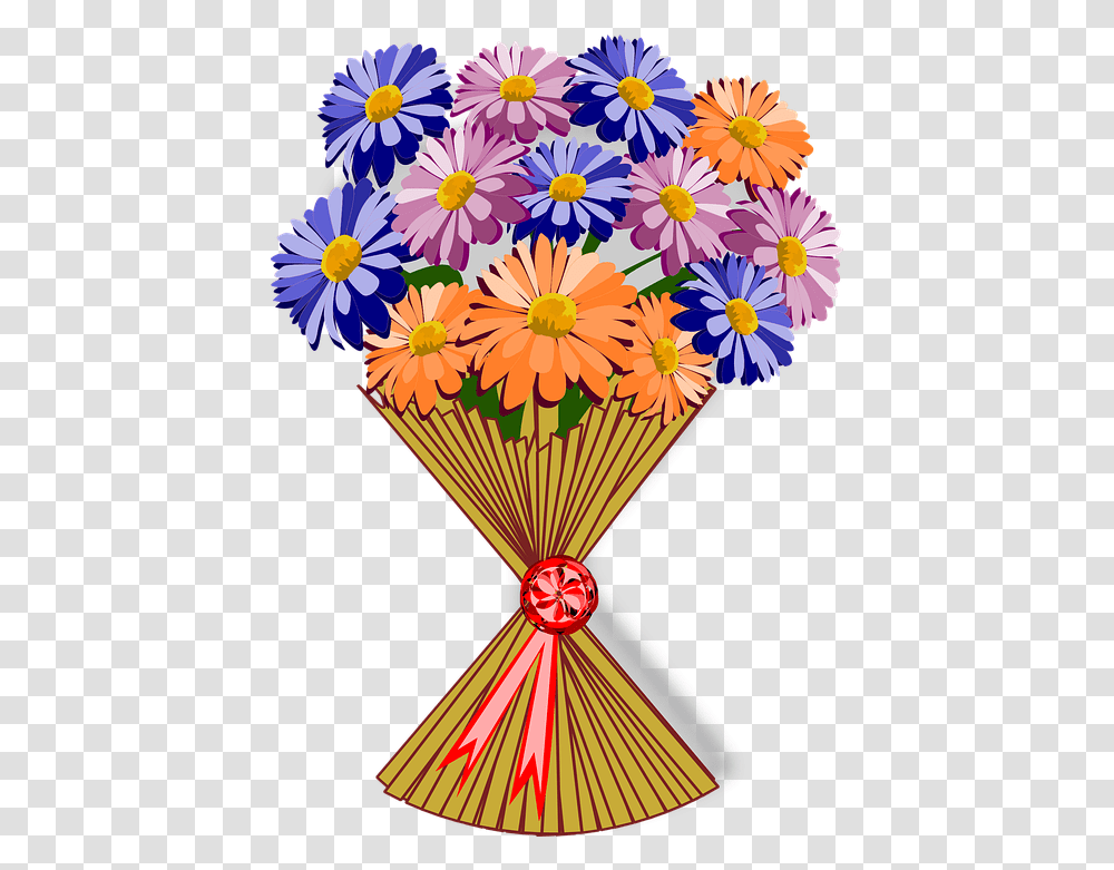 Bouquet I Ekler Bunch Of 10 Flowers Clipart, Plant, Graphics, Blossom, Lamp Transparent Png