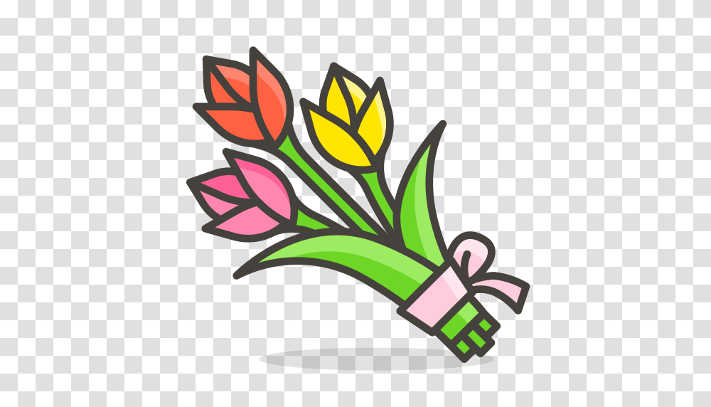 Bouquet Icon Free Of Free Vector Emoji, Plant, Floral Design Transparent Png