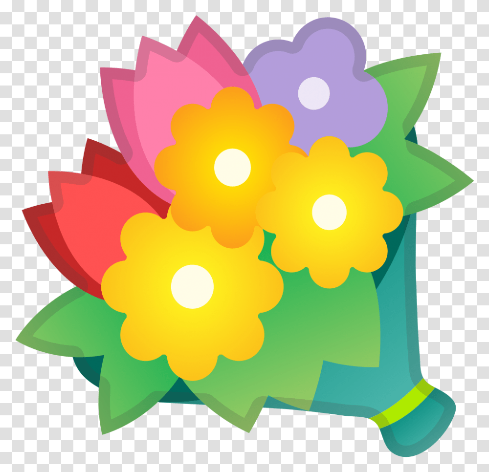 Bouquet Icon Noto Emoji Animals Nature Iconset Google Meaning, Graphics, Art, Flower, Plant Transparent Png