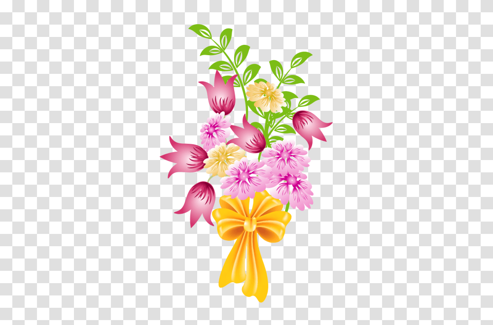 Bouquet Of Flowers Clip Art, Floral Design, Pattern, Plant Transparent Png