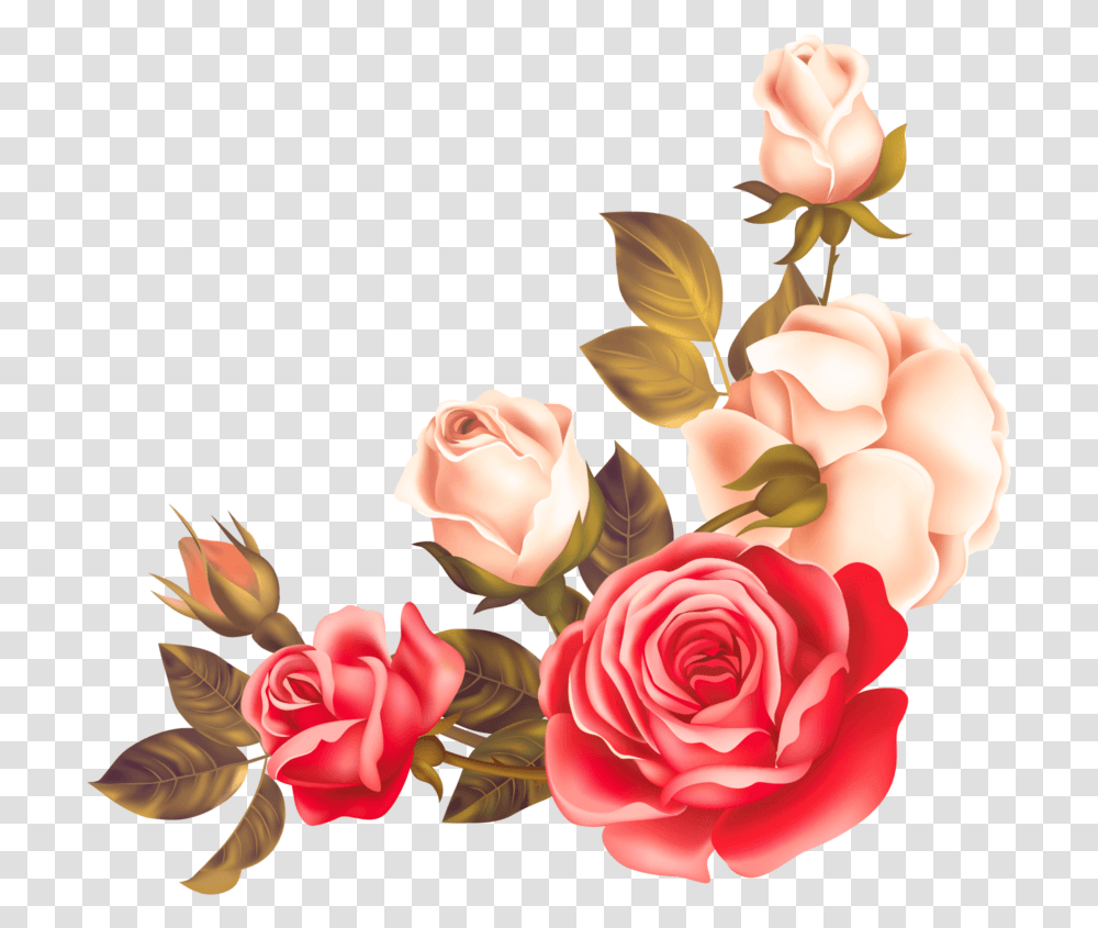 Bouquet Of Flowers Image Free Flower Border, Plant, Rose, Blossom, Petal Transparent Png