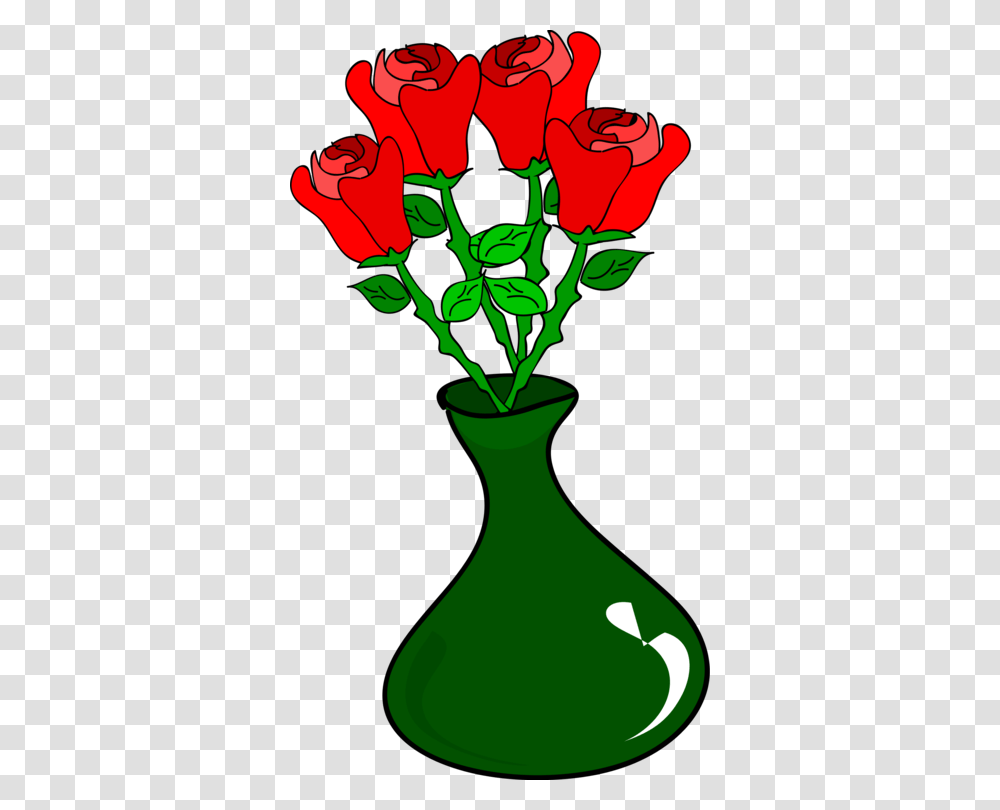 Bouquet Of Flowers In Vase Clip Art, Green, Plant, Blossom Transparent Png