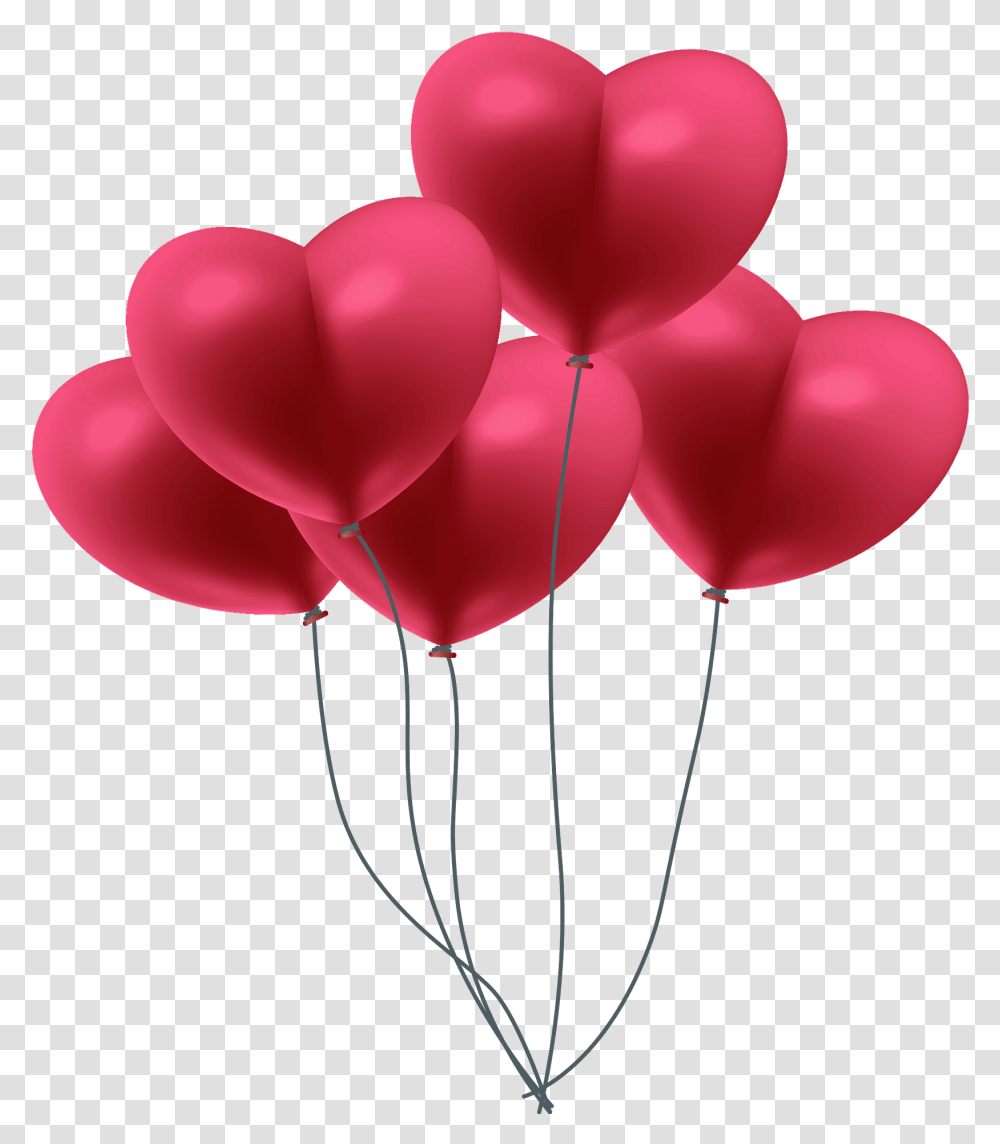 Bouquet Of Heart Balloons Clipart Free Download Balloon String Transparent Png
