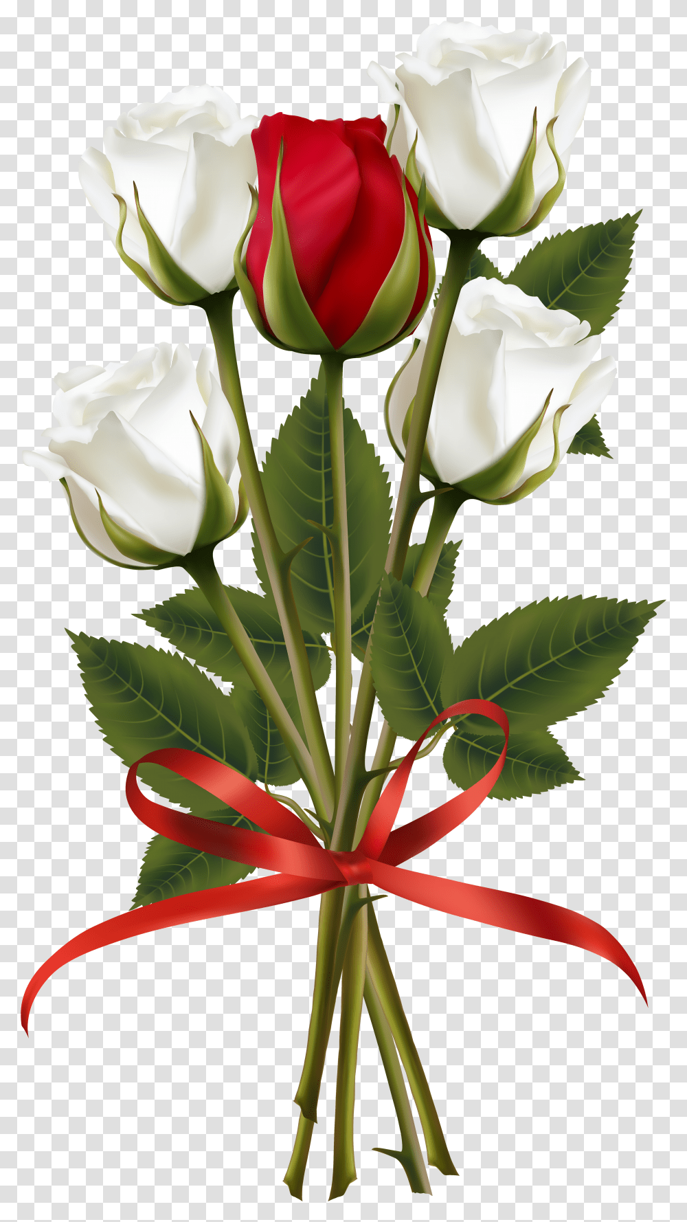 Bouquet Of Rose Flowers Photo Flower Bouquet Transparent Png