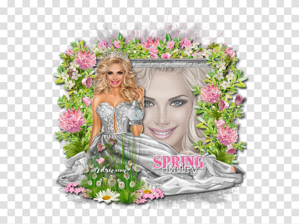 Bouquet, Person, Advertisement, Collage, Poster Transparent Png