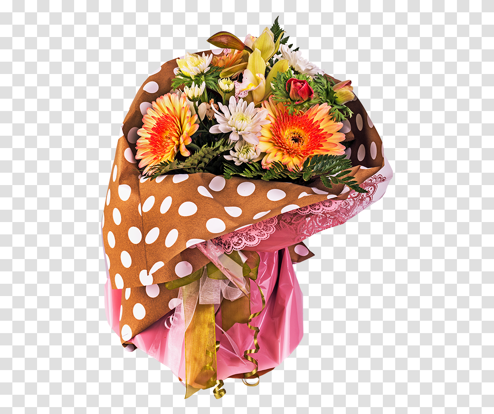 Bouquet, Plant, Birthday Cake, Dessert, Food Transparent Png