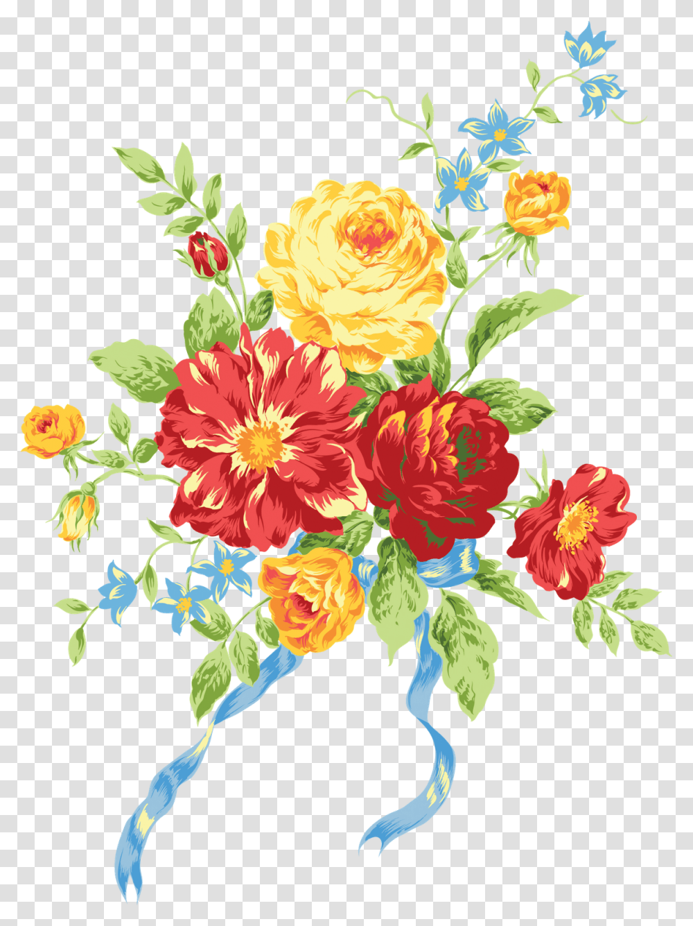 Bouquet Vector Vintage Realistic Flowers Clip Art, Floral Design, Pattern, Plant Transparent Png