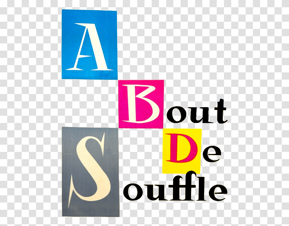 Bout De Souffle Movie Logo, Alphabet, Word, Number Transparent Png