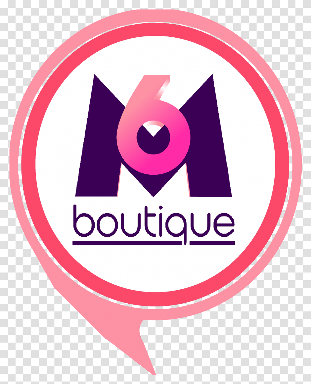 Boutique M6 Boutique Logo, Symbol, Trademark, Label, Text Transparent Png