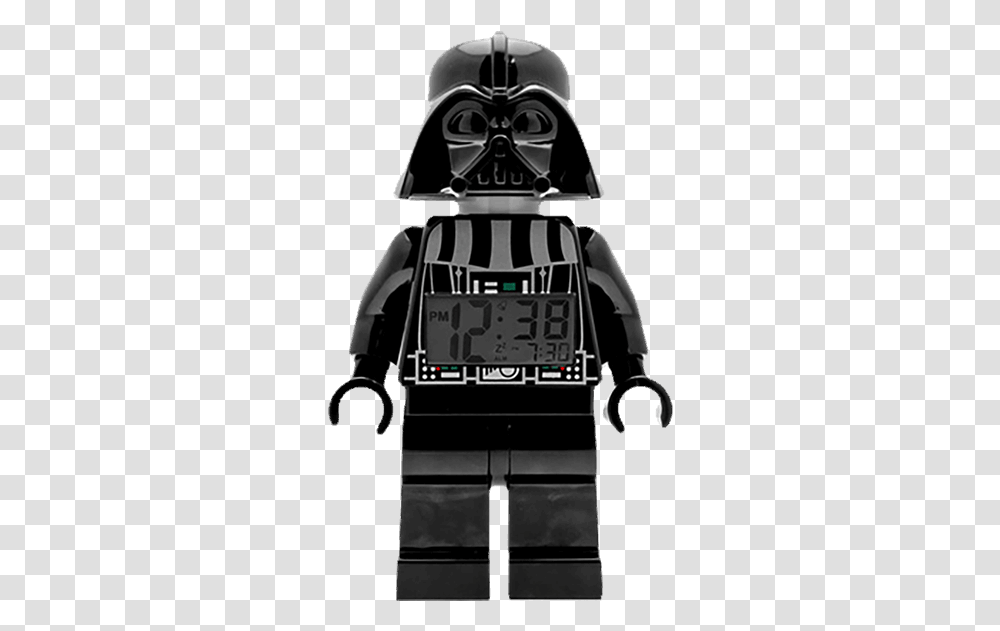 Bouwspellen 4 Lego Star Wars Darth Vader Digital Minifigure Lego Star Wars Darth Vader Clock, Robot Transparent Png