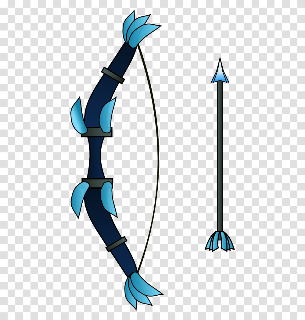 Bow And Arrow 2d Bow And Arrow, Light, Scissors, Blade, Weapon Transparent Png