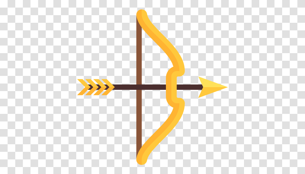 Bow And Arrow Bow Arrow, Symbol, Axe, Tool, Archery Transparent Png