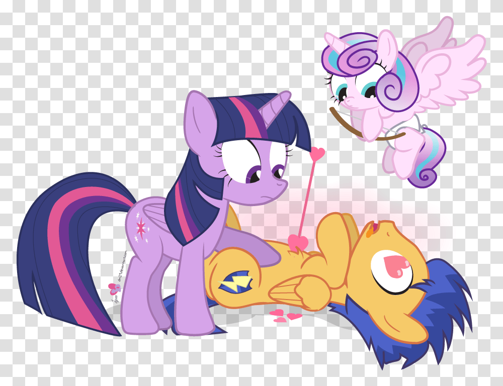 Bow And Arrow Bow Cupid Cute Dead Diaper Mlp Eg Flurry Heart, Purple, Toy, Animal Transparent Png