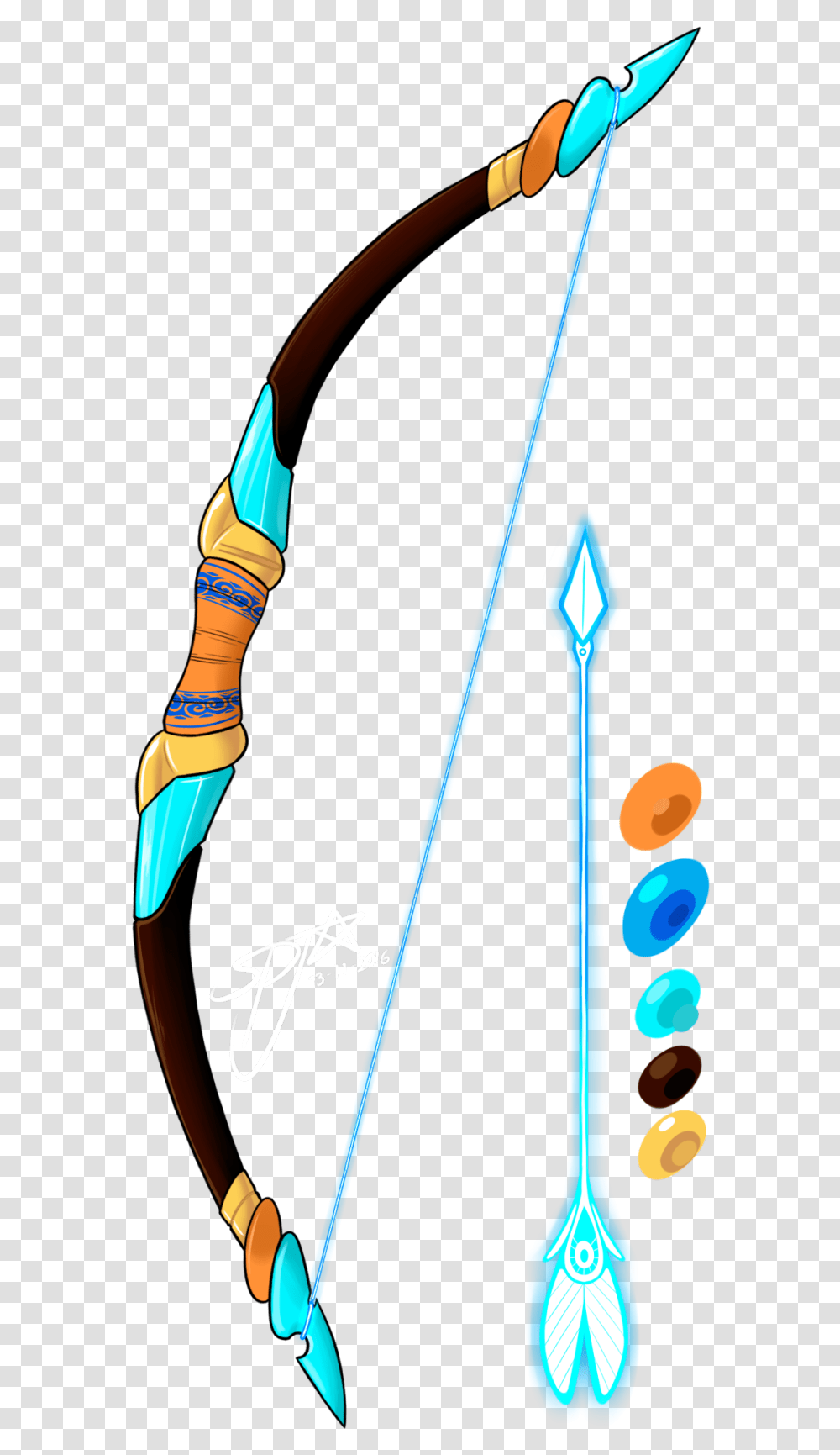 Bow And Arrow Clip Art Water Bow And Arrow, Emblem, Weapon, Weaponry Transparent Png