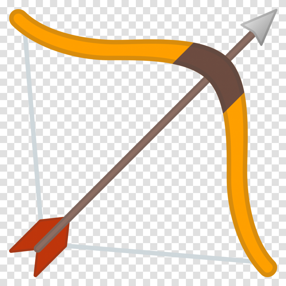 Bow And Arrow Icon Bow And Arrow Icon, Symbol, Axe, Tool, Hammer Transparent Png