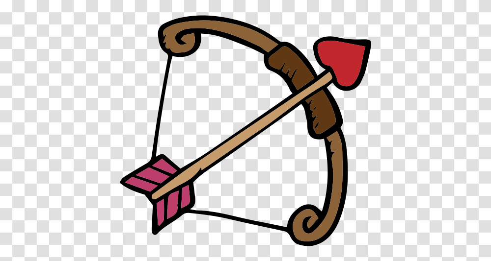Bow And Arrow Icon Valentines Day Bow And Arrow, Symbol, Weapon, Weaponry, Text Transparent Png