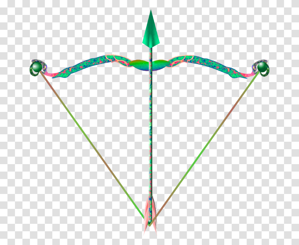 Bow And Arrow Image Magic Bow And Arrows, Pattern, Lamp, Weapon, Weaponry Transparent Png