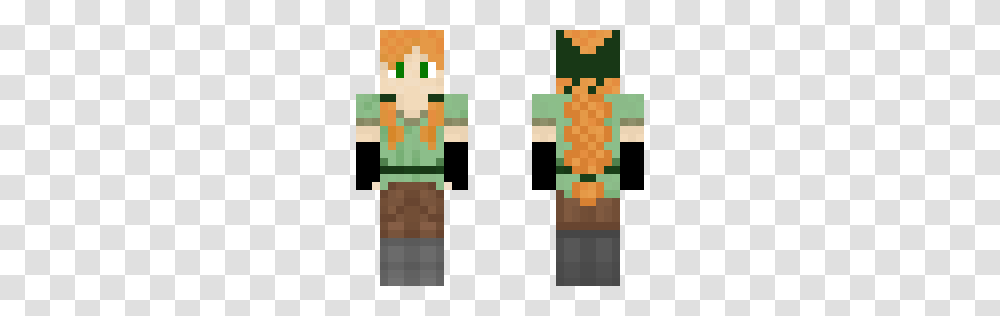 Bow And Braid Minecraft Skins, Tree, Plant, Ornament, Rug Transparent Png