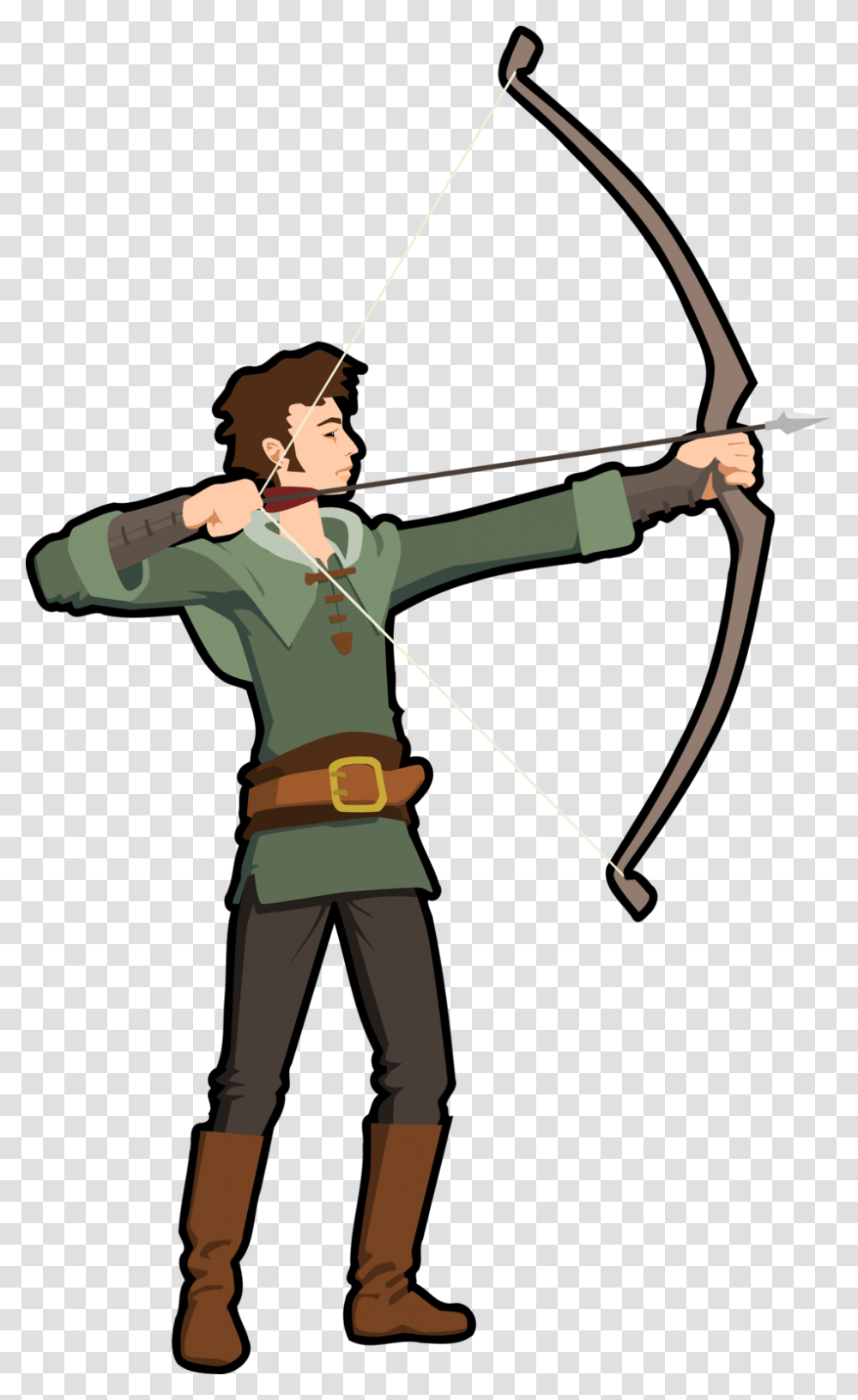 Bow, Archer, Archery, Sport Transparent Png