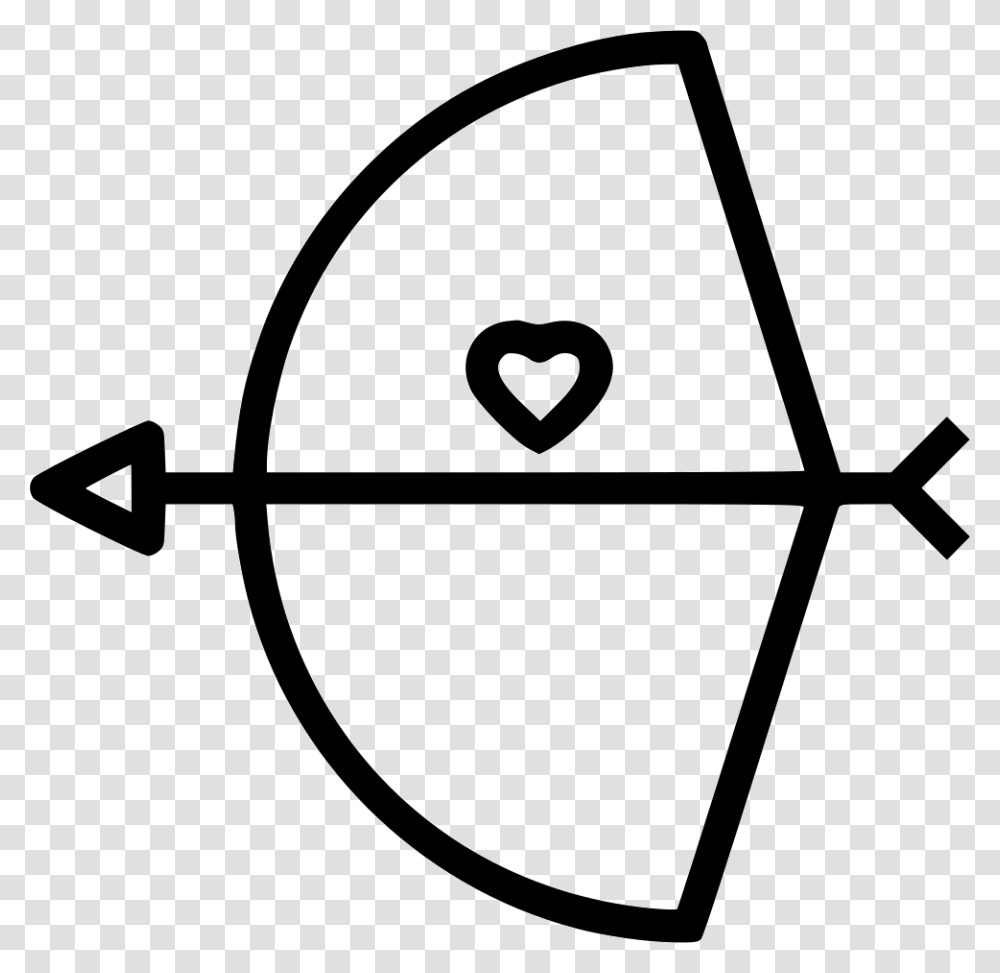 Bow Arrow Cupid Icon Free Download, Triangle, Sport, Sports Transparent Png