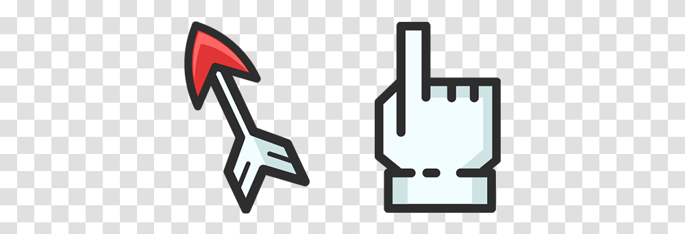 Bow Arrow Cursor - Custom Browser Extension Custom Cursor Watermelon, Mailbox, Letterbox, Weapon, Weaponry Transparent Png