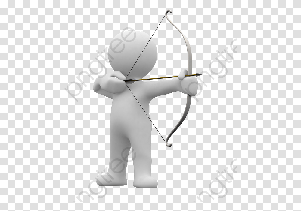 Bow Black And White Clipart Archery Anak Panah, Sport, Sports Transparent Png