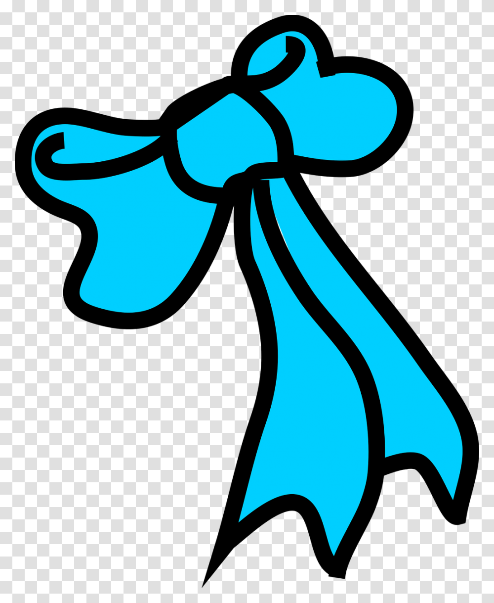 Bow Blue Christmas Free Vector Graphic On Pixabay Bow Blue Present, Tie, Accessories, Accessory, Necktie Transparent Png