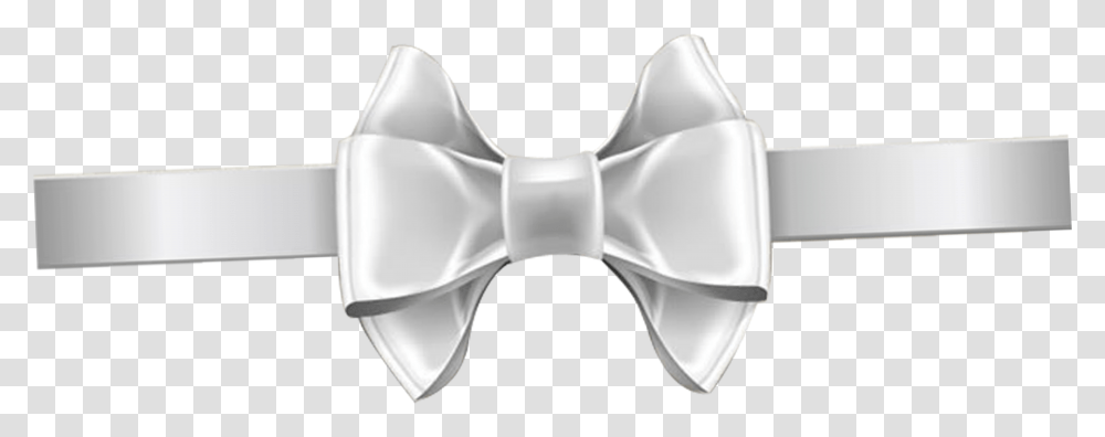 Bow Bow White Ribbon Transparent Png