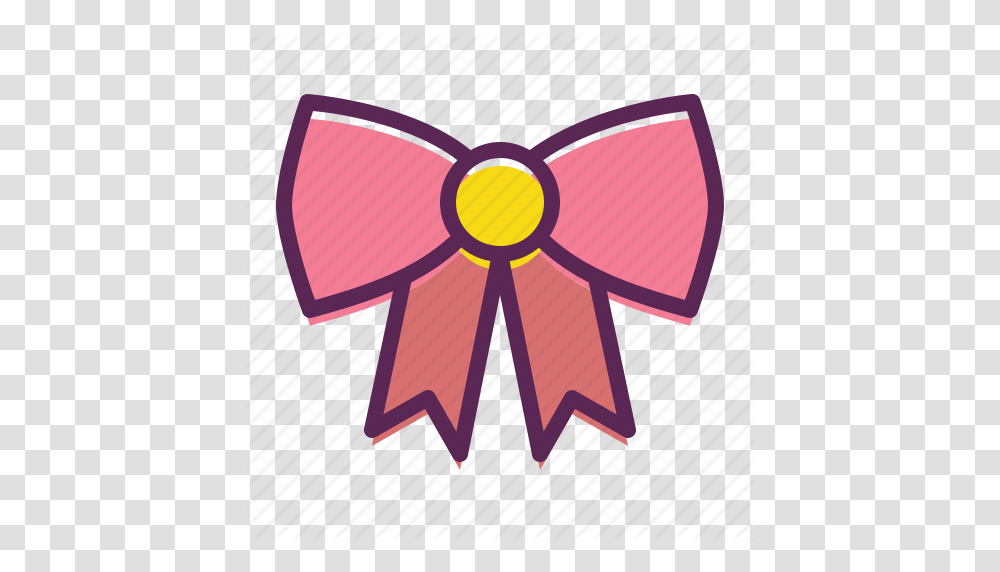 Bow Christmas Decorate Decoration Easter Ribbon Icon, Purple, Pattern, Tie, Accessories Transparent Png