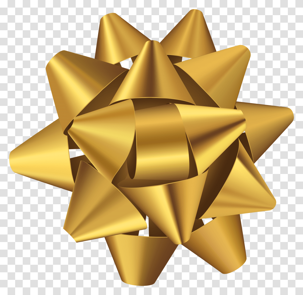 Bow Clip Download Files Gold Bow Transparent Png