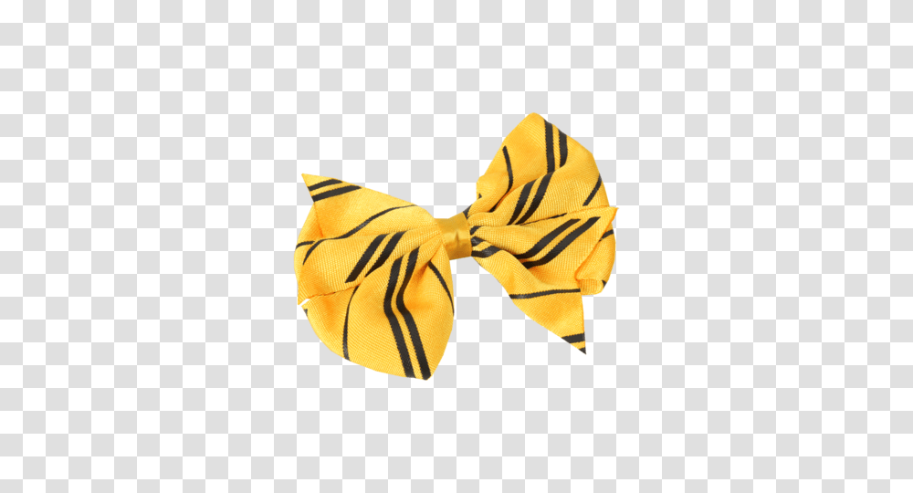 Bow Clip Hufflepuff, Glove, Apparel, Tie Transparent Png