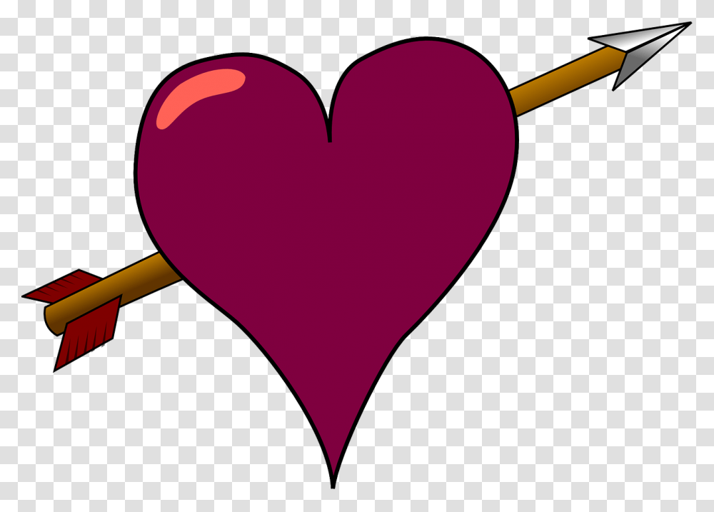 Bow N Arrow Heart Transparent Png