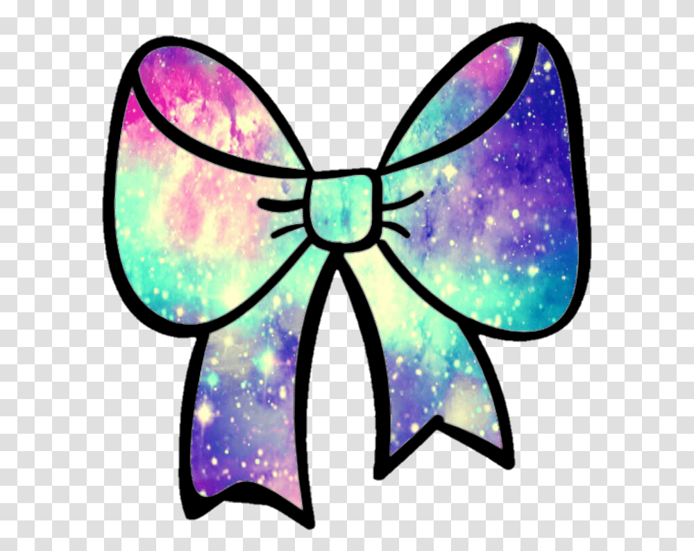 Bow Ribbon Galaxy Space Cute Sweet Girly Pink Jojo Siwa Bow Svg, Ornament, Pattern, Sunglasses, Accessories Transparent Png