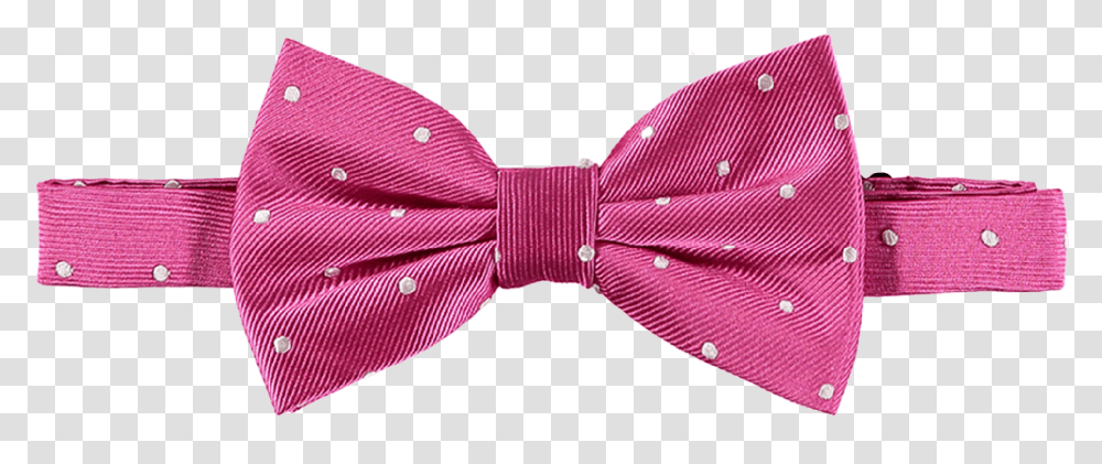 Bow Tie Silk Pink Spotted Paisley, Accessories, Accessory, Necktie, Belt Transparent Png