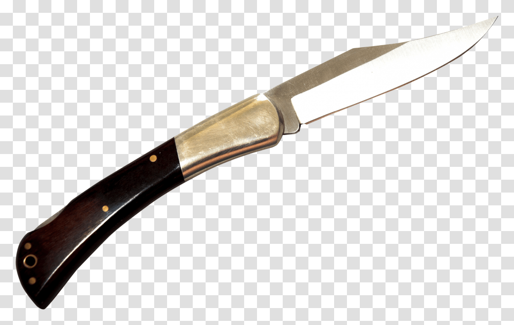 Bowie Knife Utility Knife Hunting Knife Pocketknife Pocket Knife, Blade, Weapon, Weaponry, Letter Opener Transparent Png