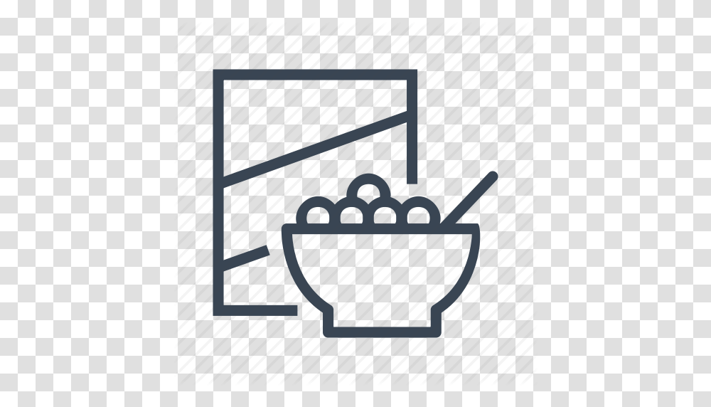 Bowl Box Breakfast Cereal Icon, Leisure Activities Transparent Png