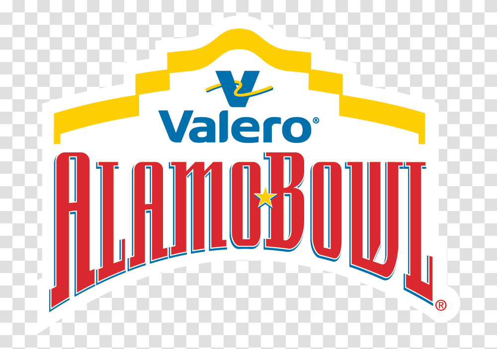 Bowl Game Valero Alamo Bowl Logo, Label, Text, Word, Symbol Transparent Png
