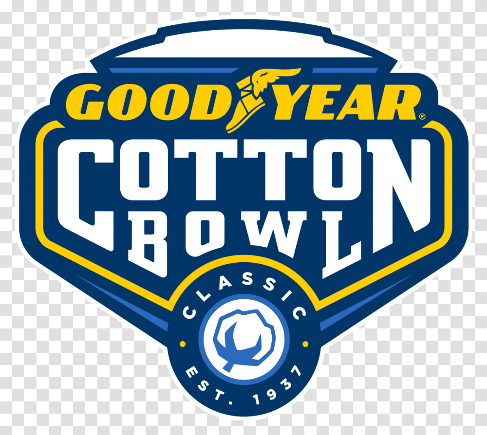 Bowl Graphic Goodyear Cotton Bowl Logo, Badge, Word Transparent Png