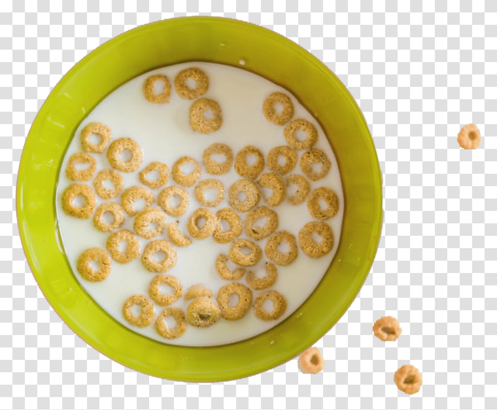 Bowl Of Cereal Flat Lay Cereal, Dish, Meal, Food, Plant Transparent Png