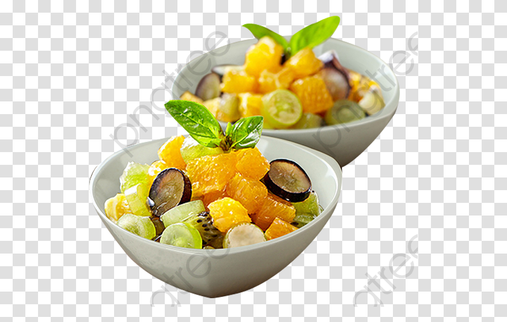 Bowl Of Fruit Fruit Salad Bowl, Plant, Meal, Food, Dish Transparent Png