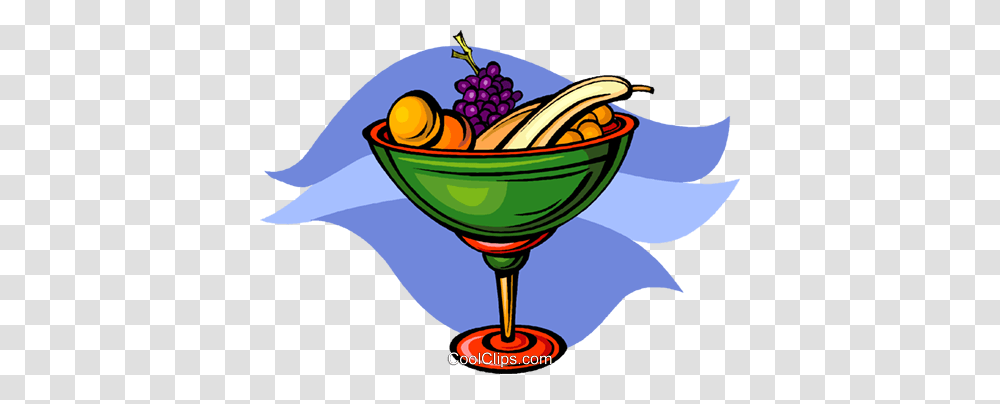 Bowl Of Fruit Royalty Free Vector Clip Art Illustration, Plant, Food, Beverage, Drink Transparent Png