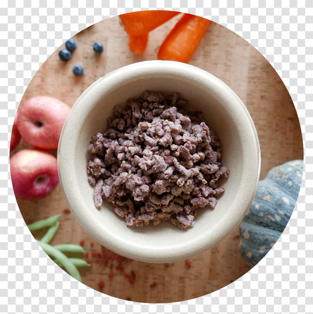 Bowl Of Minced Meat For Dogs Superfood, Plant, Apple, Fruit, Vegetable Transparent Png