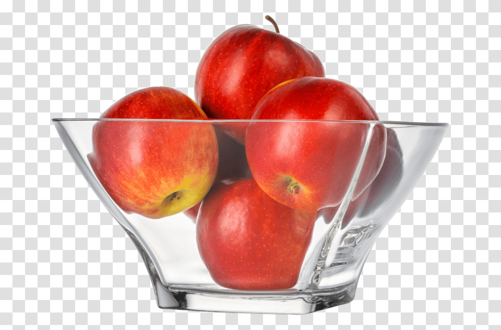 Bowl Of Red Apples, Fruit, Plant, Food, Peach Transparent Png