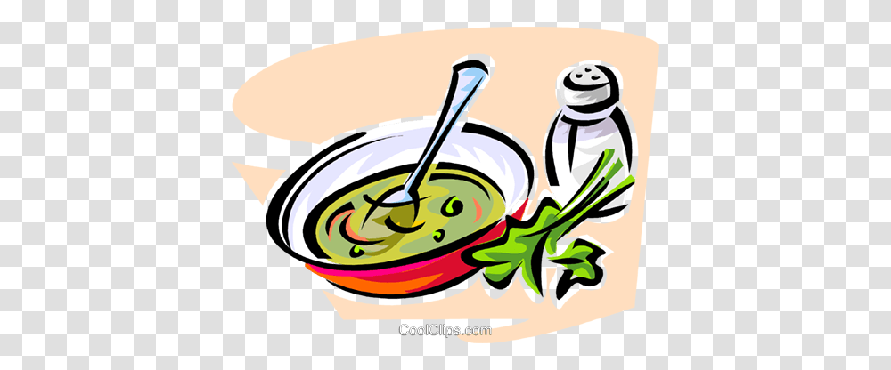 Bowl Of Soup Royalty Free Vector Clip Art Illustration, Meal, Food, Dish, Advertisement Transparent Png