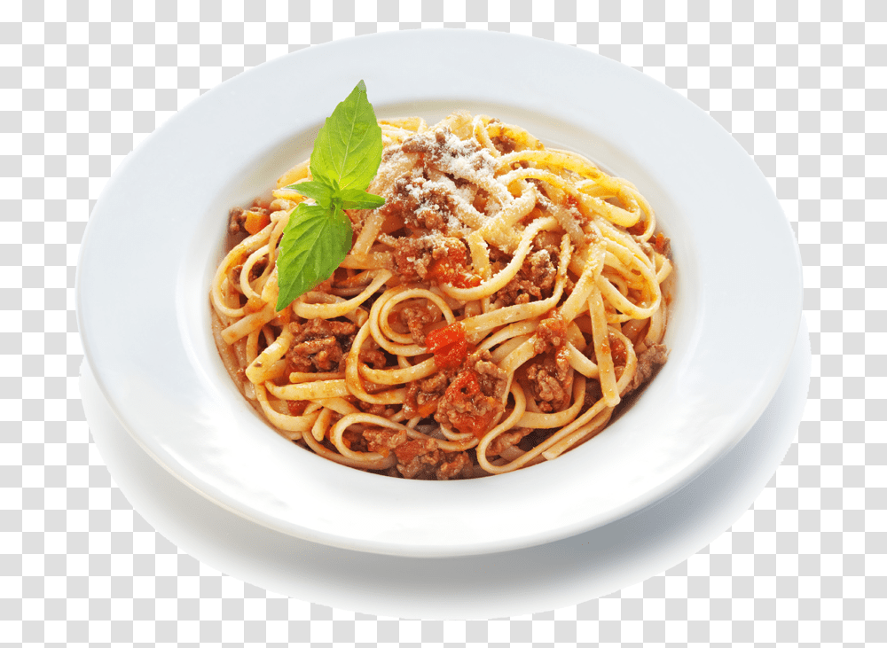 Bowl Of Spaghetti Spaghetti Bolognese Background, Pasta, Food, Dish, Meal Transparent Png