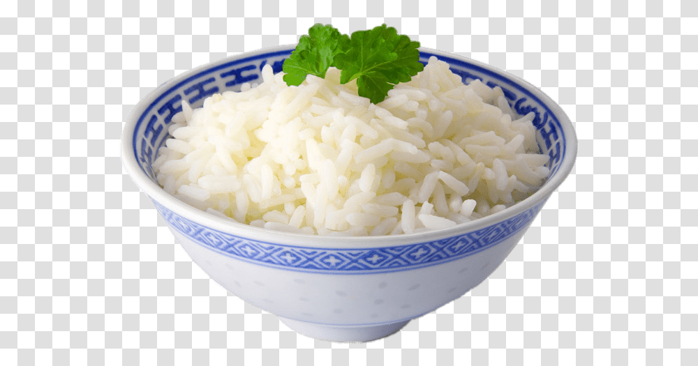 Bowl Of White Rice Bowl Of Rice, Plant, Vegetable, Food, Ice Cream Transparent Png