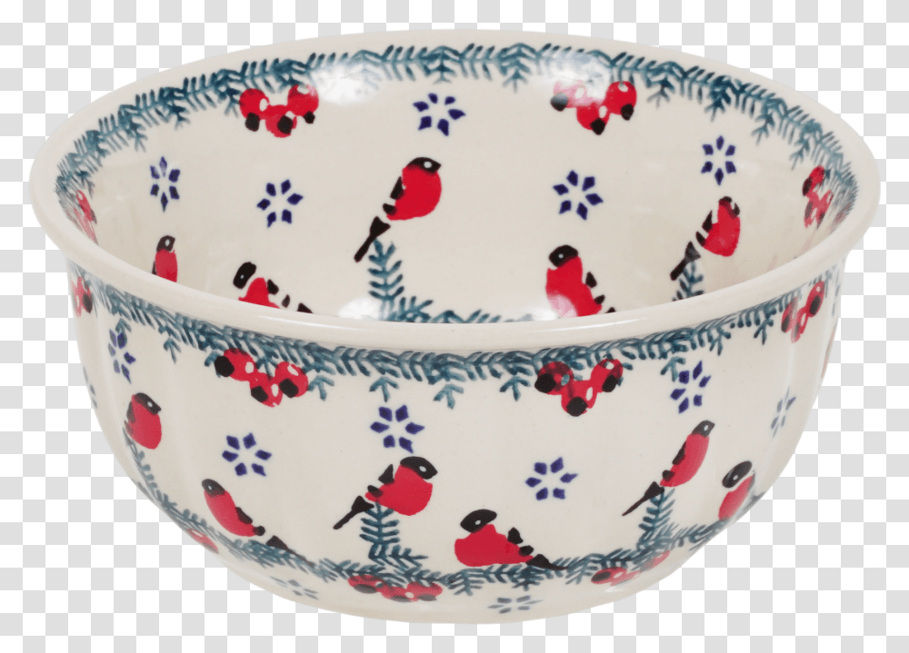 Bowl Red Bird Porcelain, Birthday Cake, Dessert, Food, Art Transparent Png