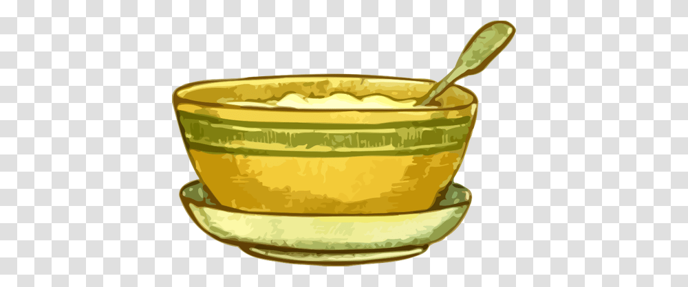 Bowl With Porridge, Pottery, Vase, Jar, Plant Transparent Png