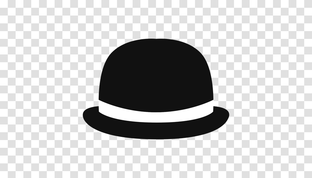 Bowler Hat Front View Icon, Apparel, Lamp, Sombrero Transparent Png
