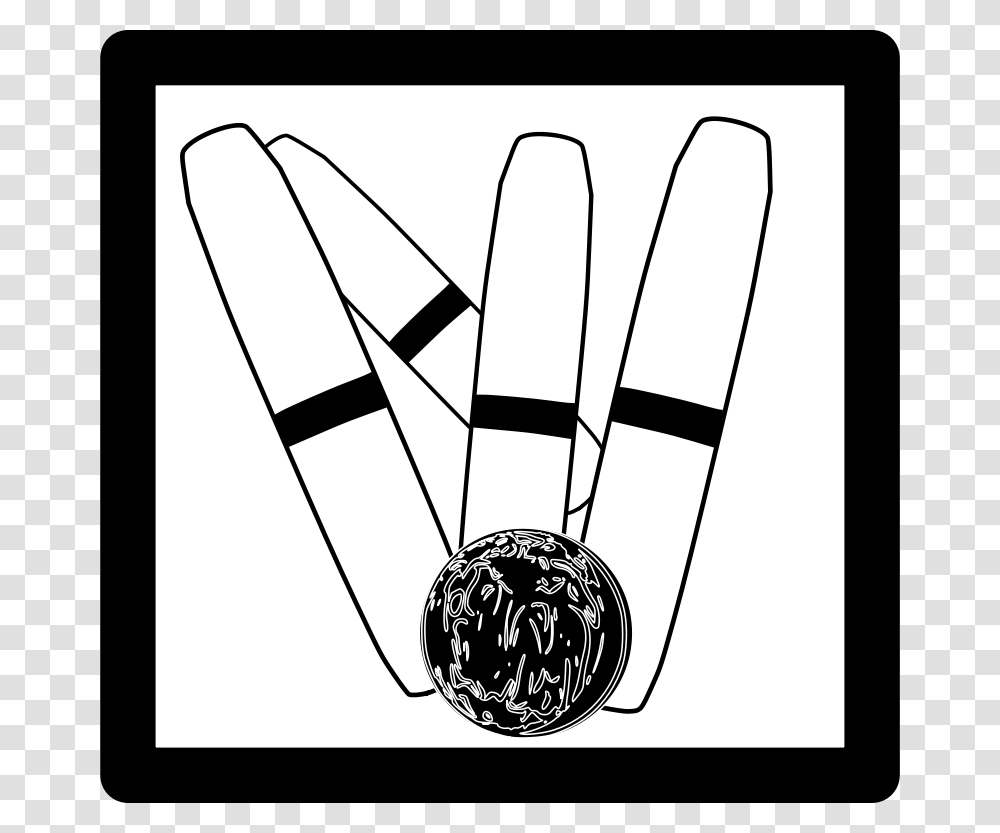 Bowling Candlepins Icon, Sport, Cutlery, Fork, Suspenders Transparent Png